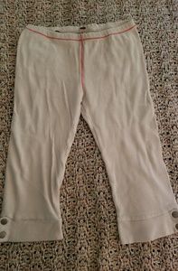 Free People Waffle Capri Leggings